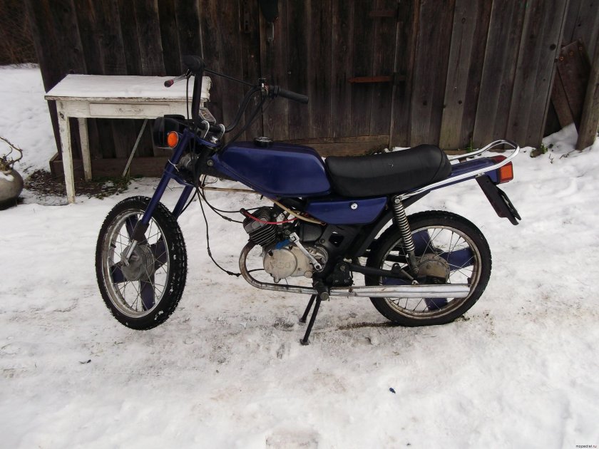 Советский мопед Дельта кросс