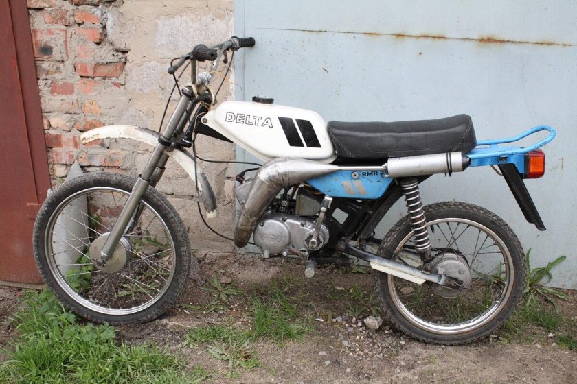 Советский мопед Дельта кросс