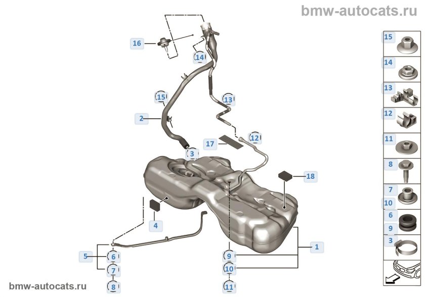 Дополнительный топливный бак
