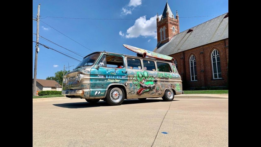Chevrolet Corvair Greenbrier van 1964