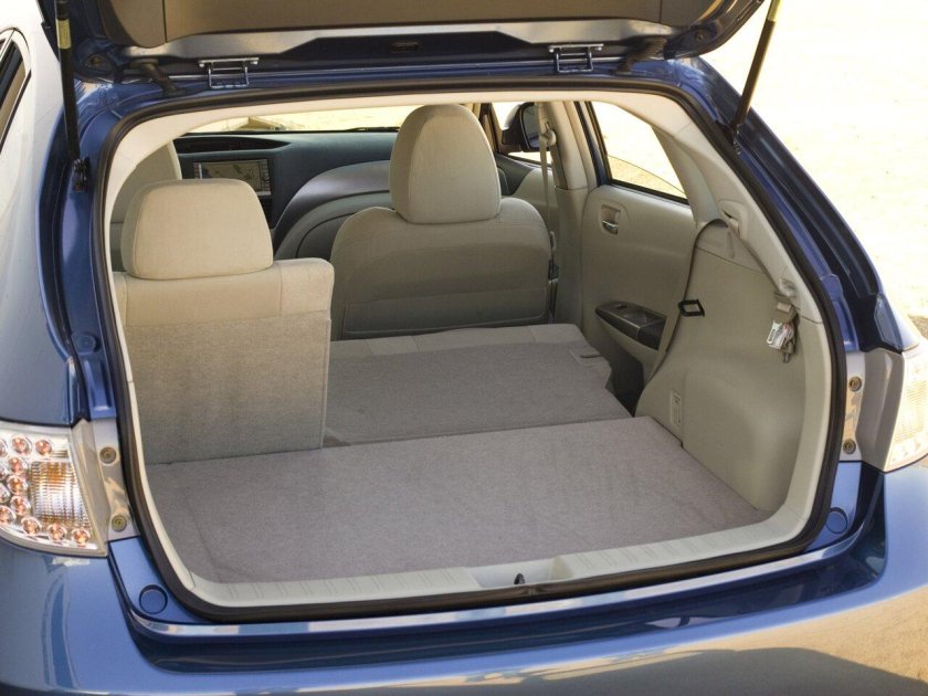 Subaru Impreza 2008 багажник