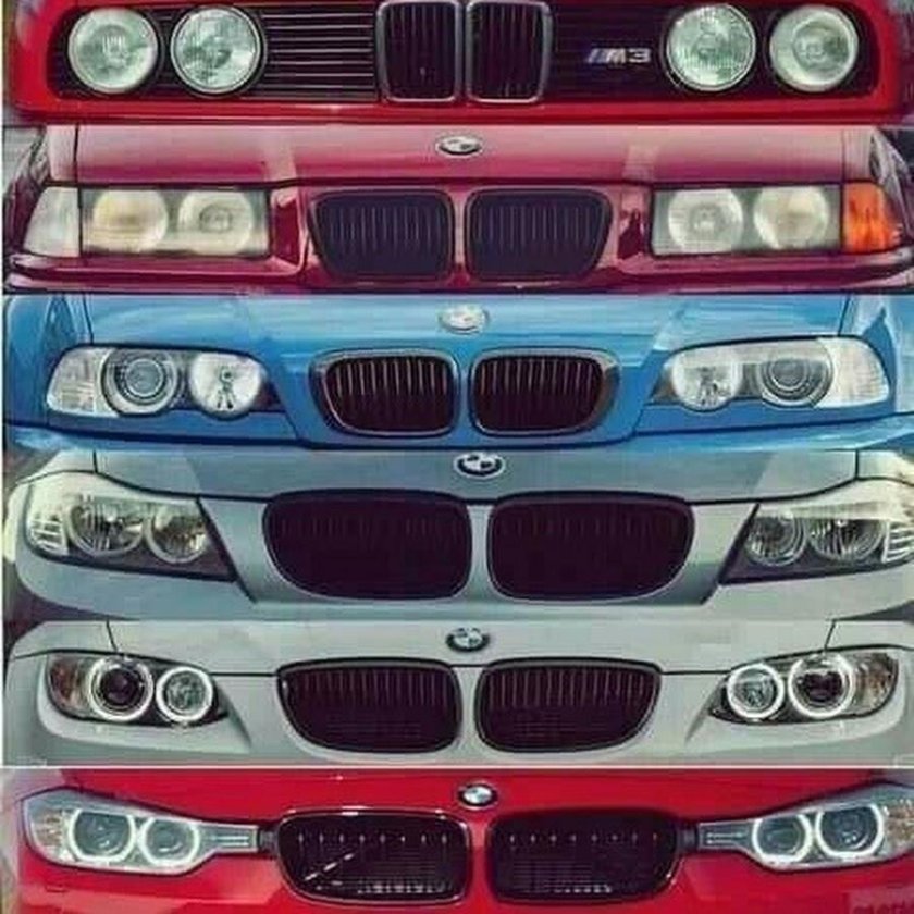 BMW Эволюция решеток
