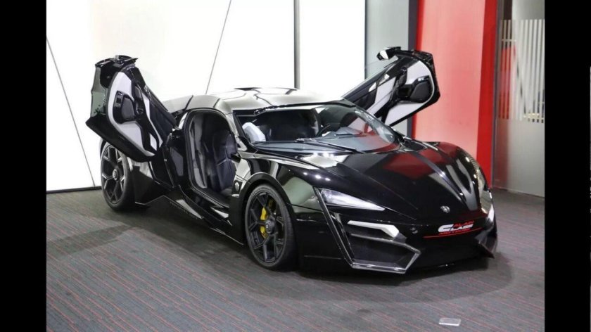 Машина lykan hypersport
