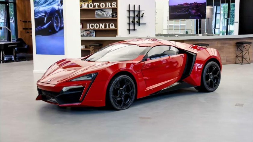 W Motors Lykan Hypersport Форсаж 7