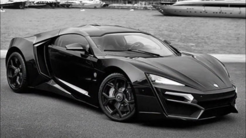 Машина lykan hypersport
