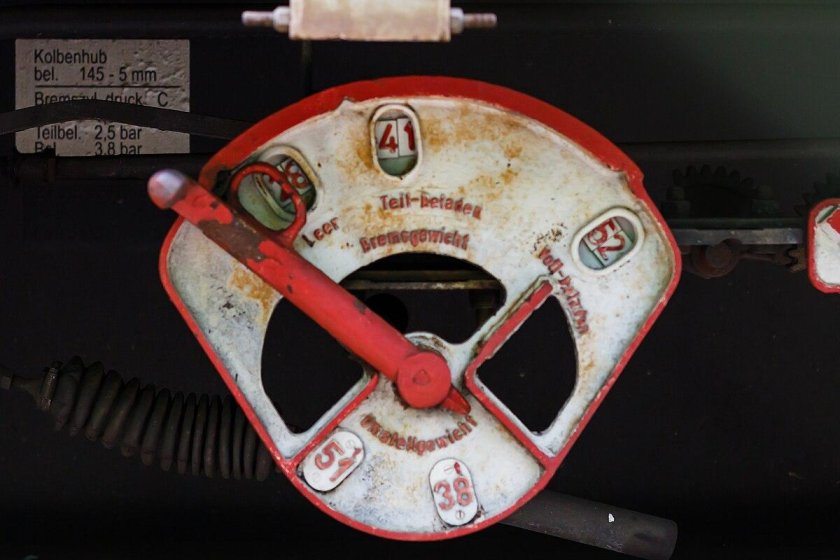 Ручной тормоз вагона