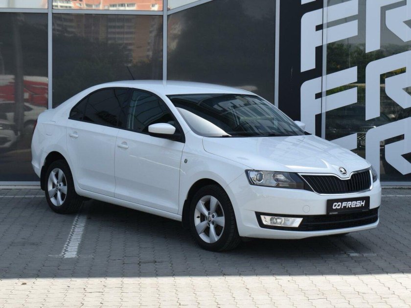 Шкода рапид 2017 белый