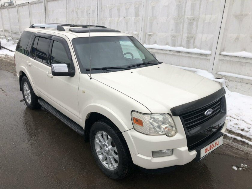 Форд эксплорер 4 белый