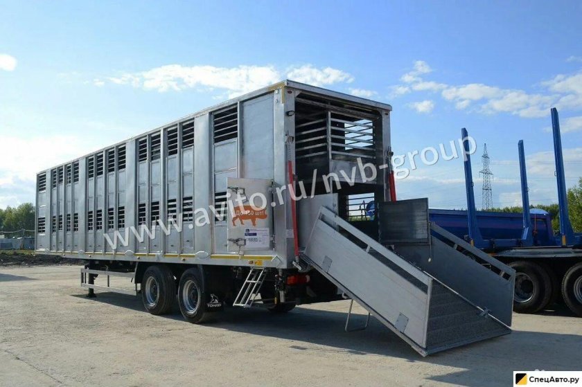 Тонар 98262 полуприцеп скотовоз