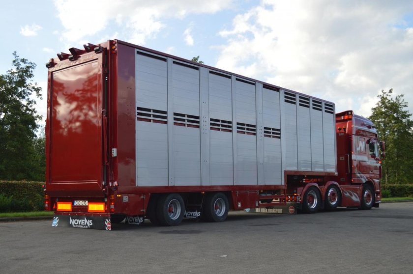 Полуприцеп-скотовоз АПС 552400