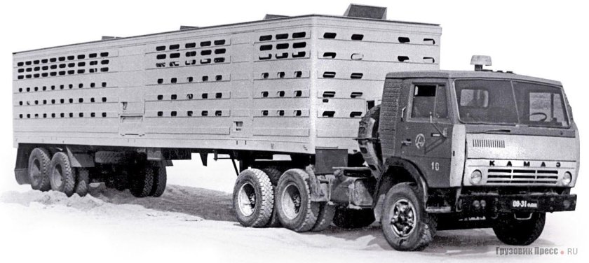 Полуприцеп скотовоз ОДАЗ 9976