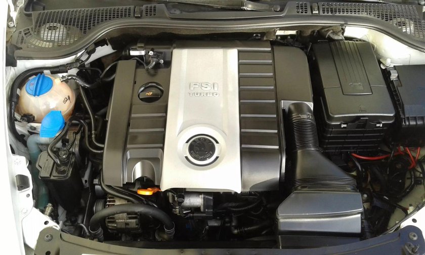 Шкода Октавия а5 под капотом