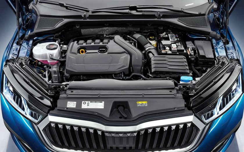 Skoda Octavia a8 под капотом