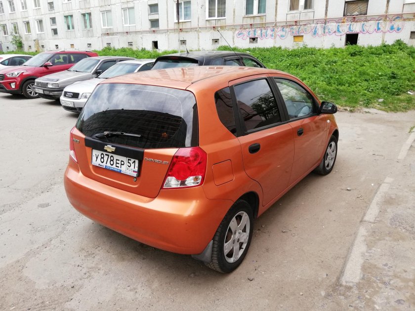 Chevrolet Aveo т200 хэтчбек