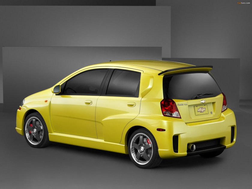Chevrolet Aveo t200 хэтчбек обвес