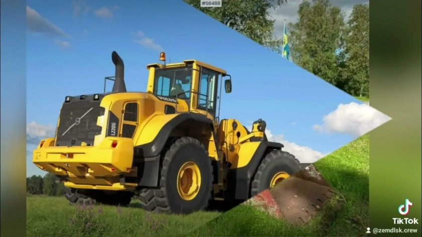 Трактор Volvo bl61