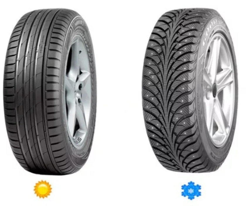 Зимние и летние шины