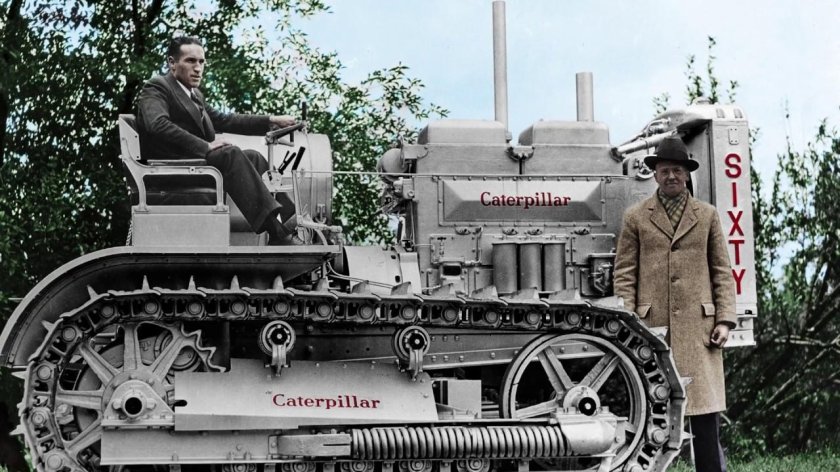 Катерпиллер первый трактор