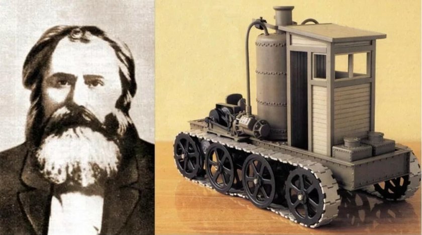 Блинов Федор Абрамович гусеничный трактор