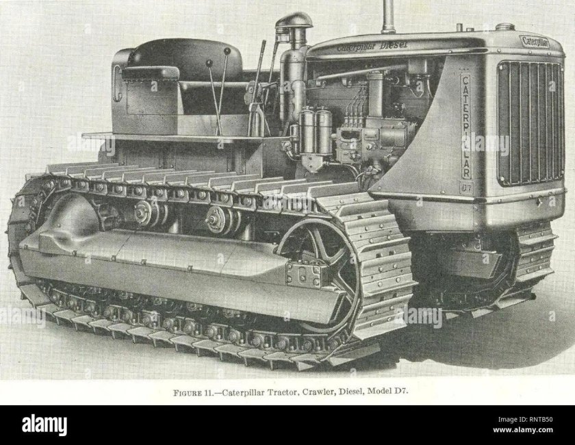 Катерпиллер трактор гусеничный