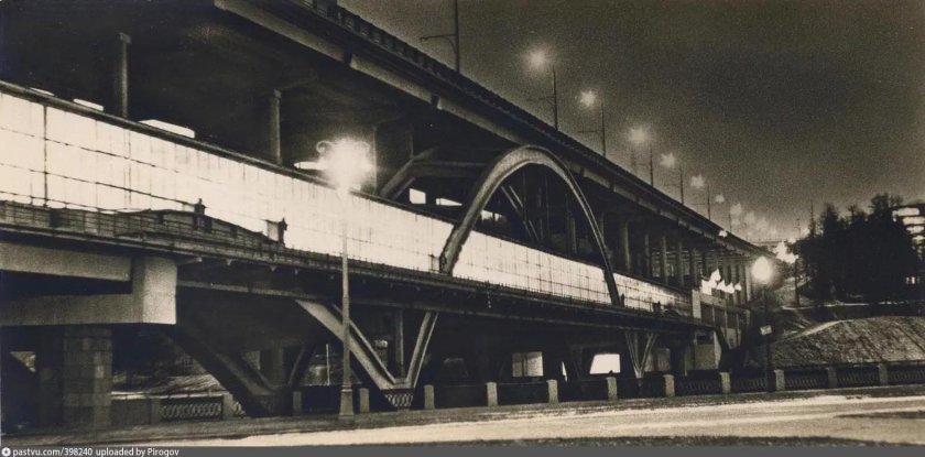 Станция метро Ленинские горы 1959г