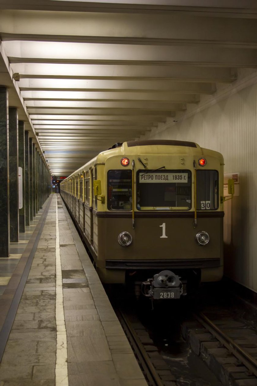 Ретро поезд Сокольники