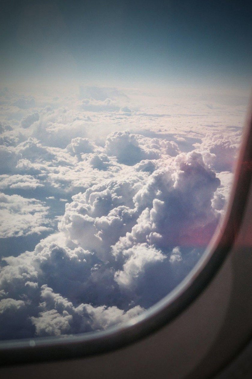 Вид из самолета