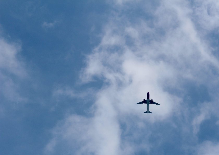 Небо самолет