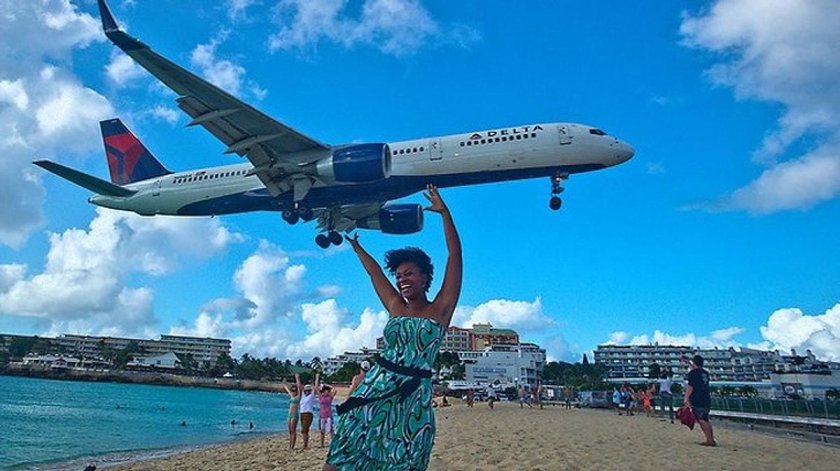 Аэропорт принцессы Юлианы остров Святого Мартина