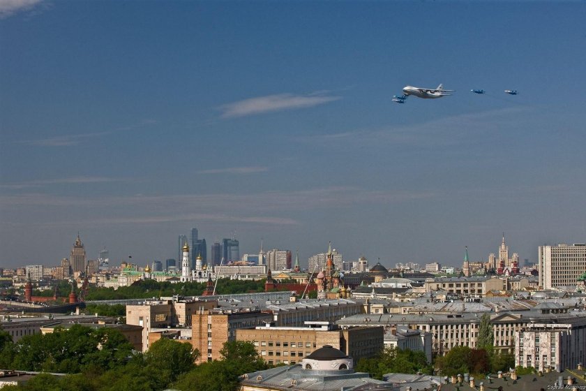 Небо над Москвой