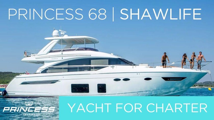 Яхта принцесса 70