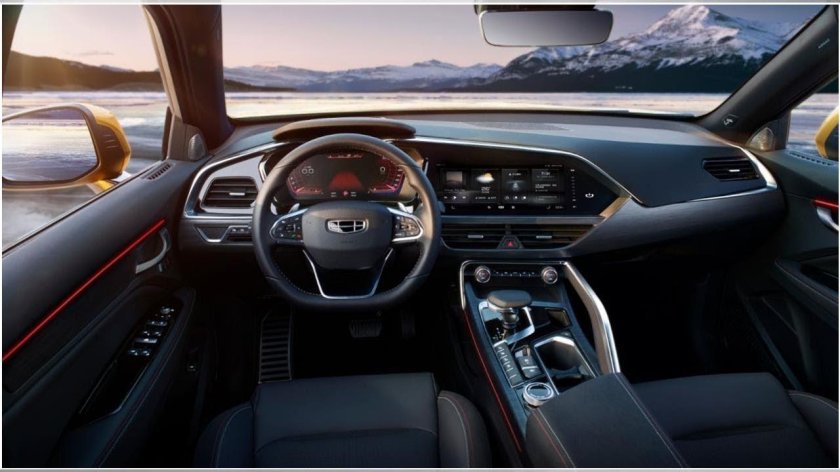 Geely tugela салон