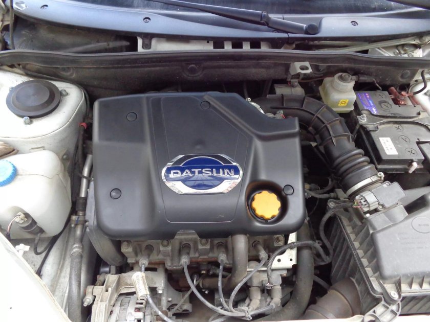 Экран двигателя Датсун ми-до 8 клапанная