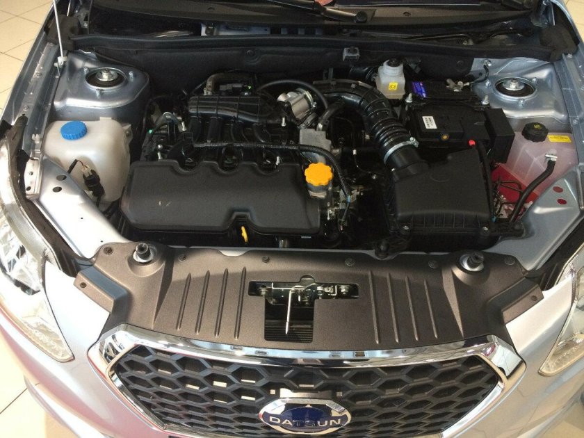 Подкапотное пространство Датсун
