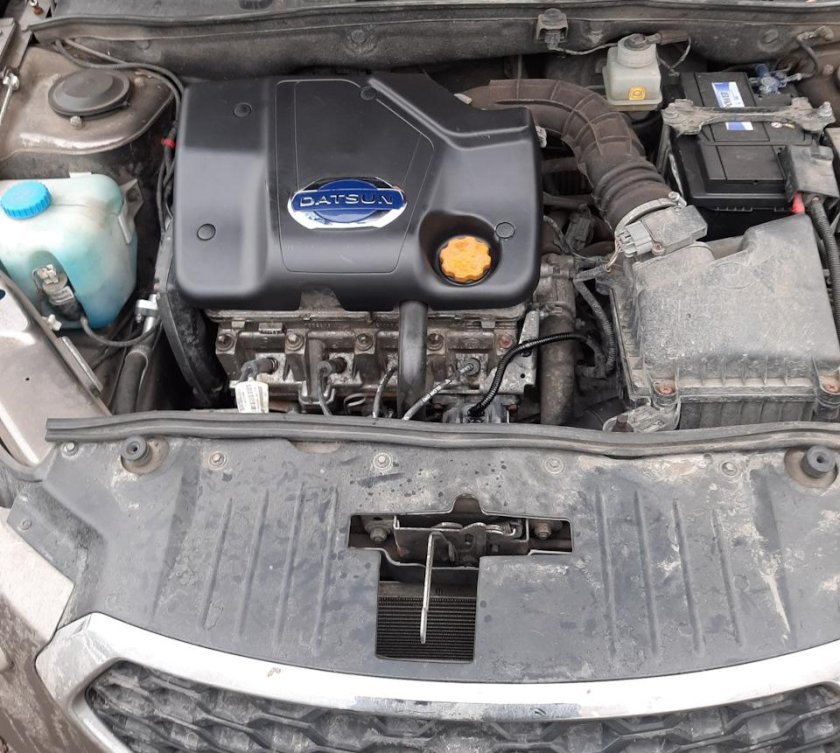 Экран двигателя Датсун 16 клапанов