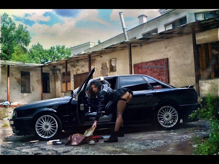 Бандиты на машинах