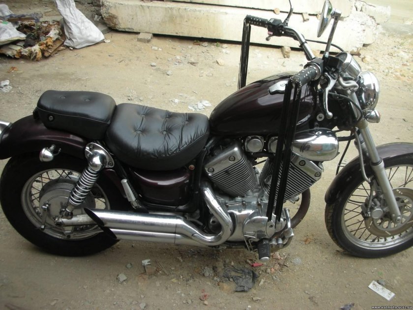 Ямаха с карданом мотоцикл