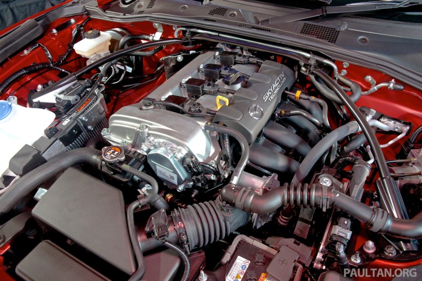 Mazda MX-5 двигатель