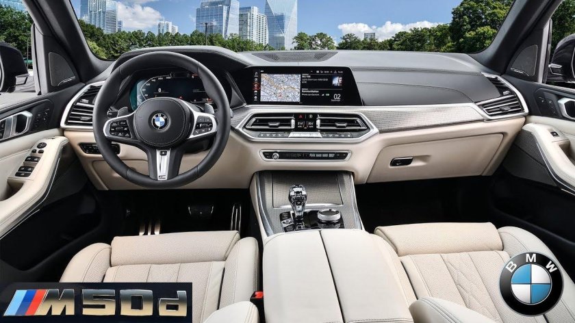 BMW x5 белый салон 2022