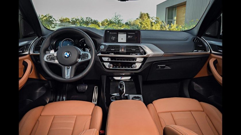 BMW x3 2021 салон