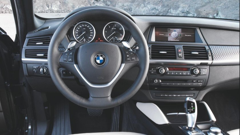 BMW x6 2008 салон