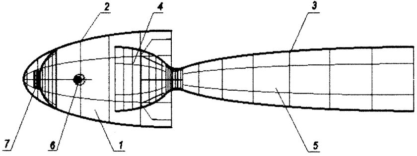 Бесклапанный пульсирующий воздушно-реактивный двигатель