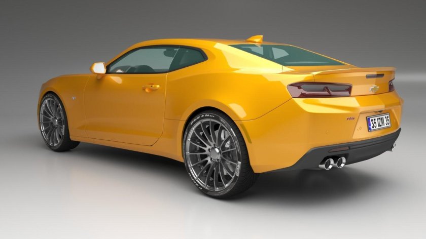 Chevrolet Camaro zl1 2017 Yellow