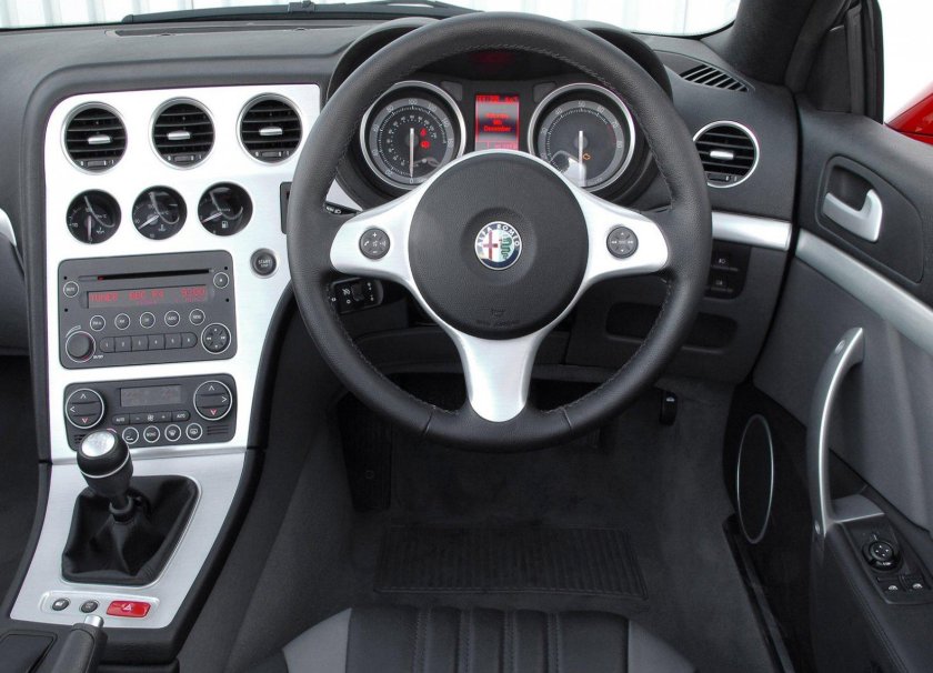 Альфа Ромео Спайдер салон