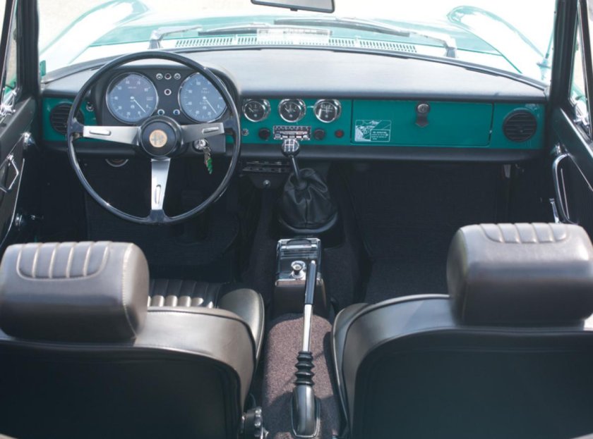 Mini Cooper 1965 салон