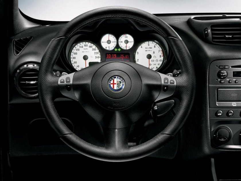 Альфа Ромео 147 панель приборов