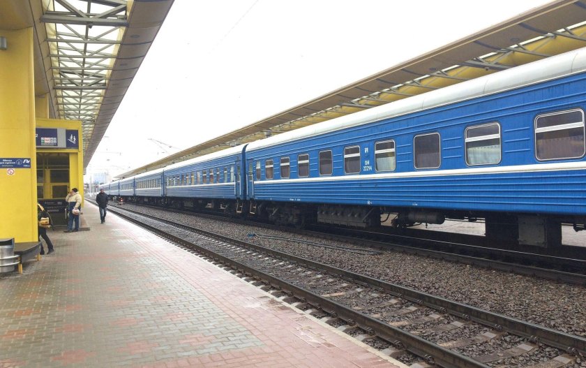 Поезд БЧ Москва Минск