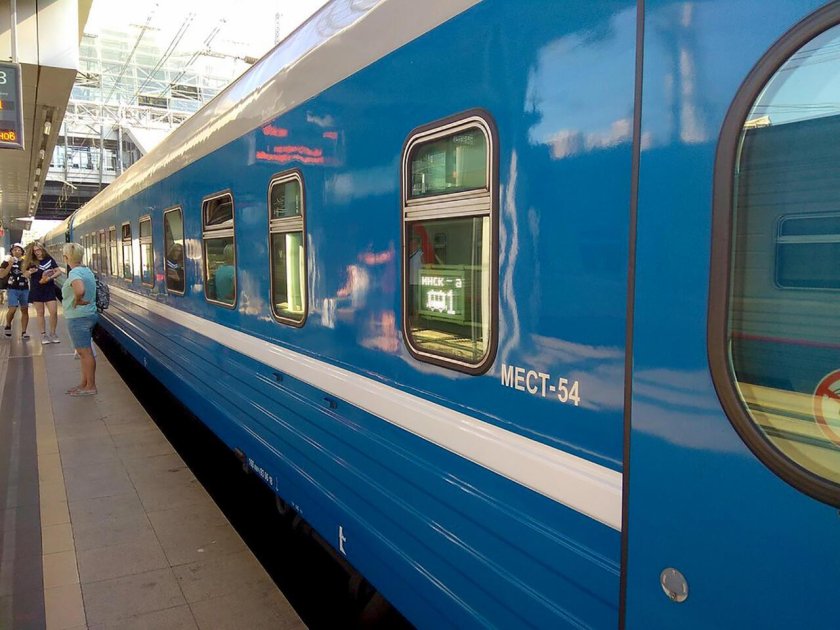 Белорусский поезд 301б