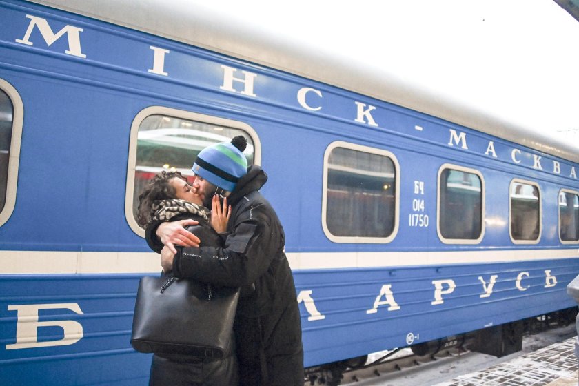 Белорусская железная дорога Минск-Москва