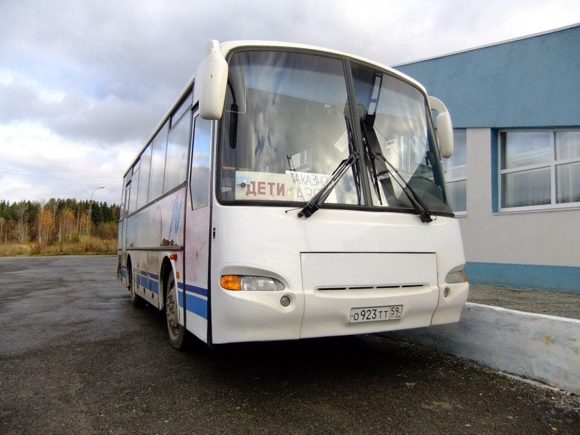 ПАЗ С фарами от ВАЗ 2114